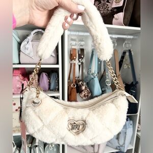 NWT-Juicy Couture Angel Let’s Get Cozy Shoulder Bag